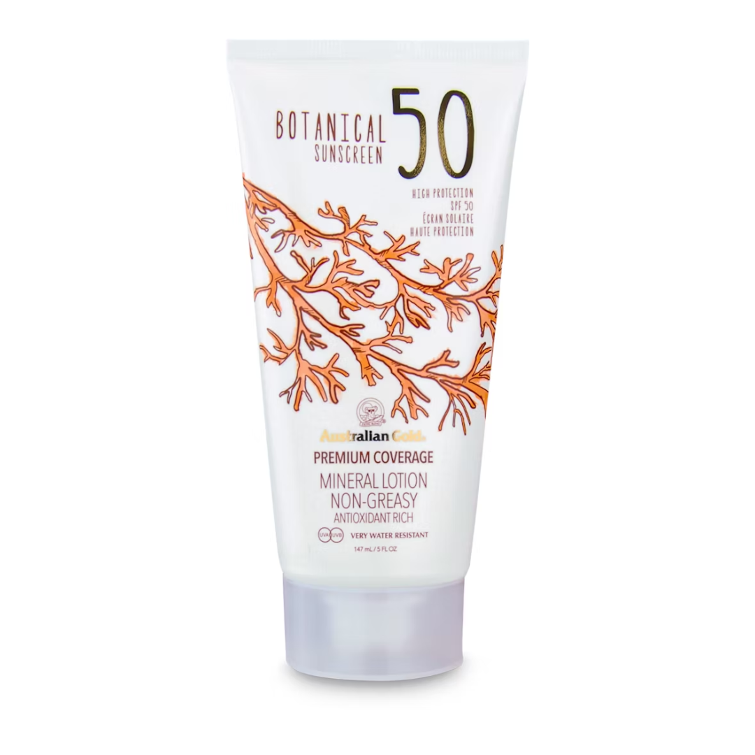Australian Gold Botanical SPF 50 Mineral Lotion 147ml Bottle