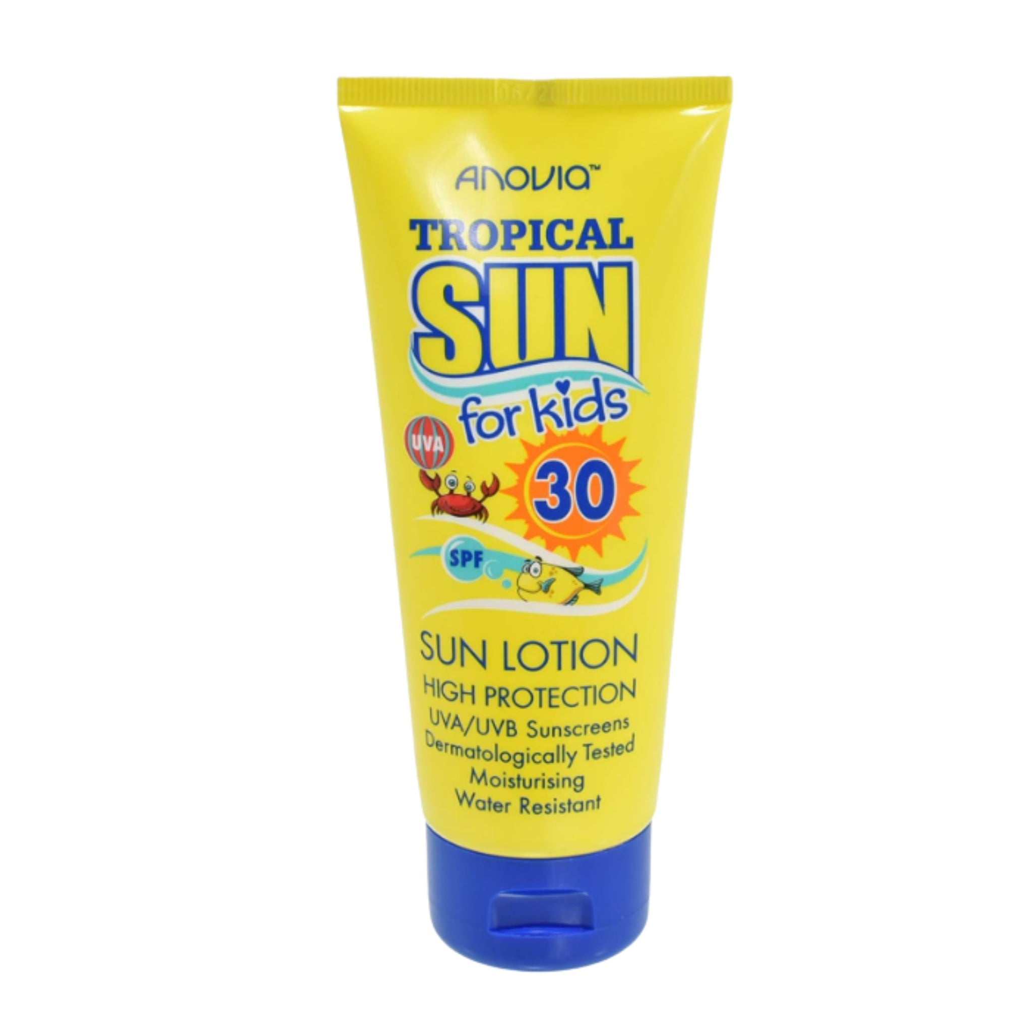 Anovia Kids SPF 30 Tropical Sun Lotion 65ml front view