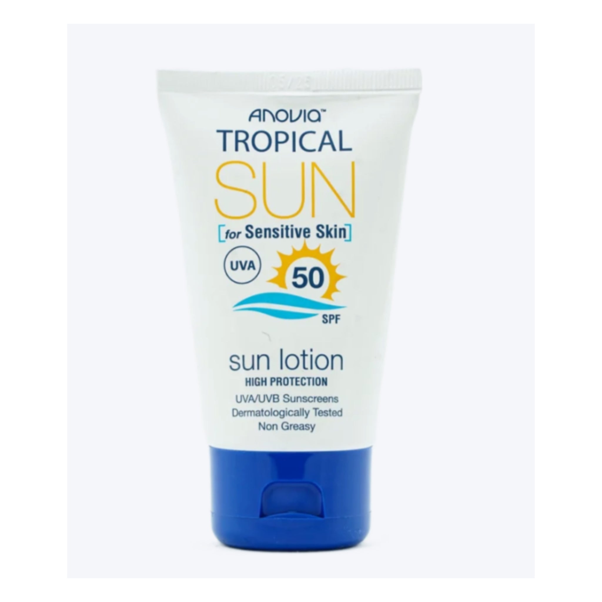 Anovia Tropical Sun SPF 50 Lotion front view