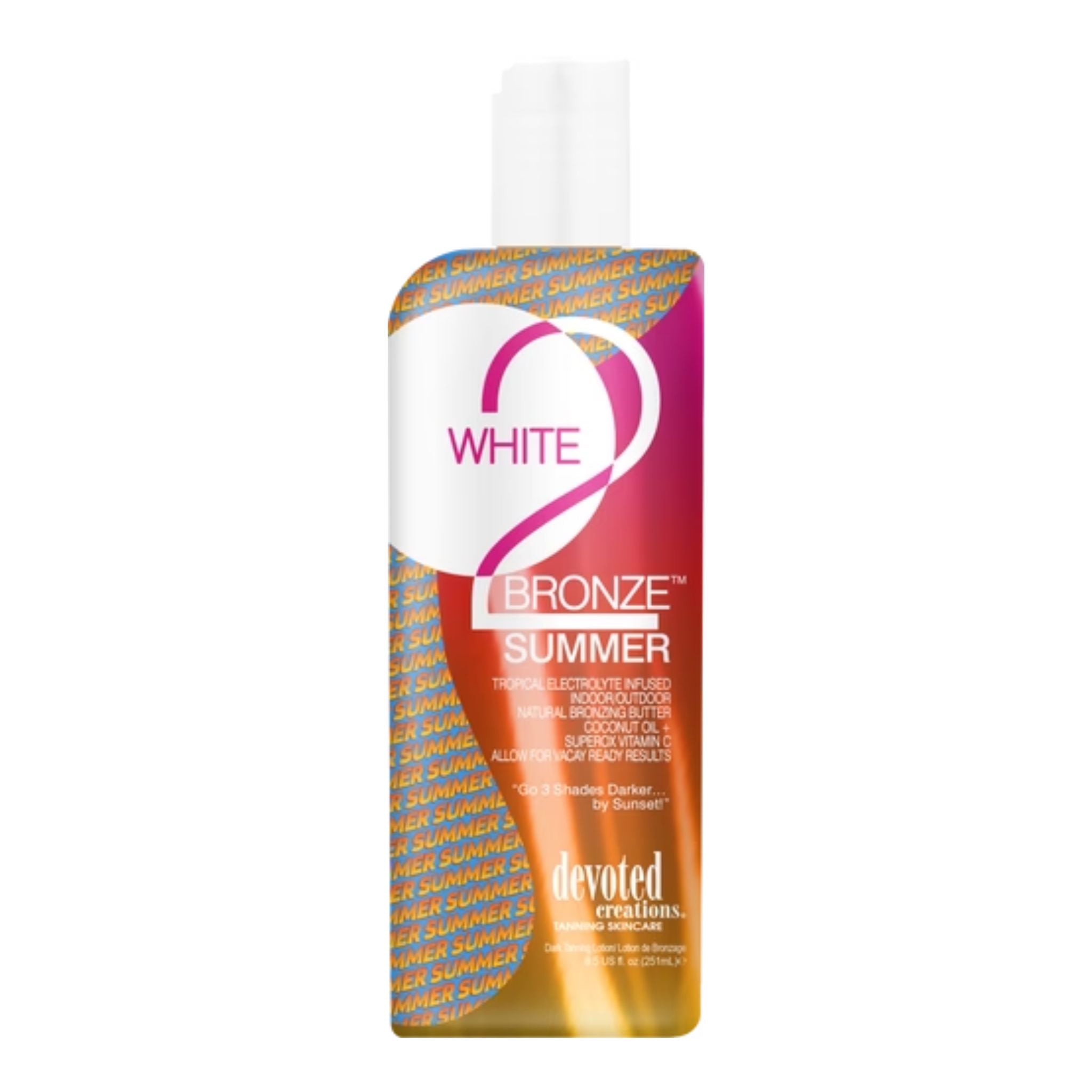 Devoted Creations White 2 Bronze Summer Tanning Lotion Tanning Lotion