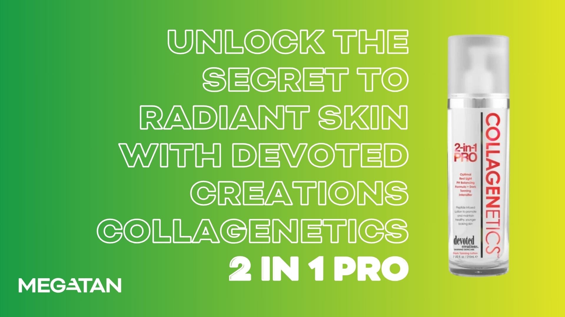 Unlock the Secret to Radiant Skin with Devoted Creations Collagenetics 2 in 1 Pro