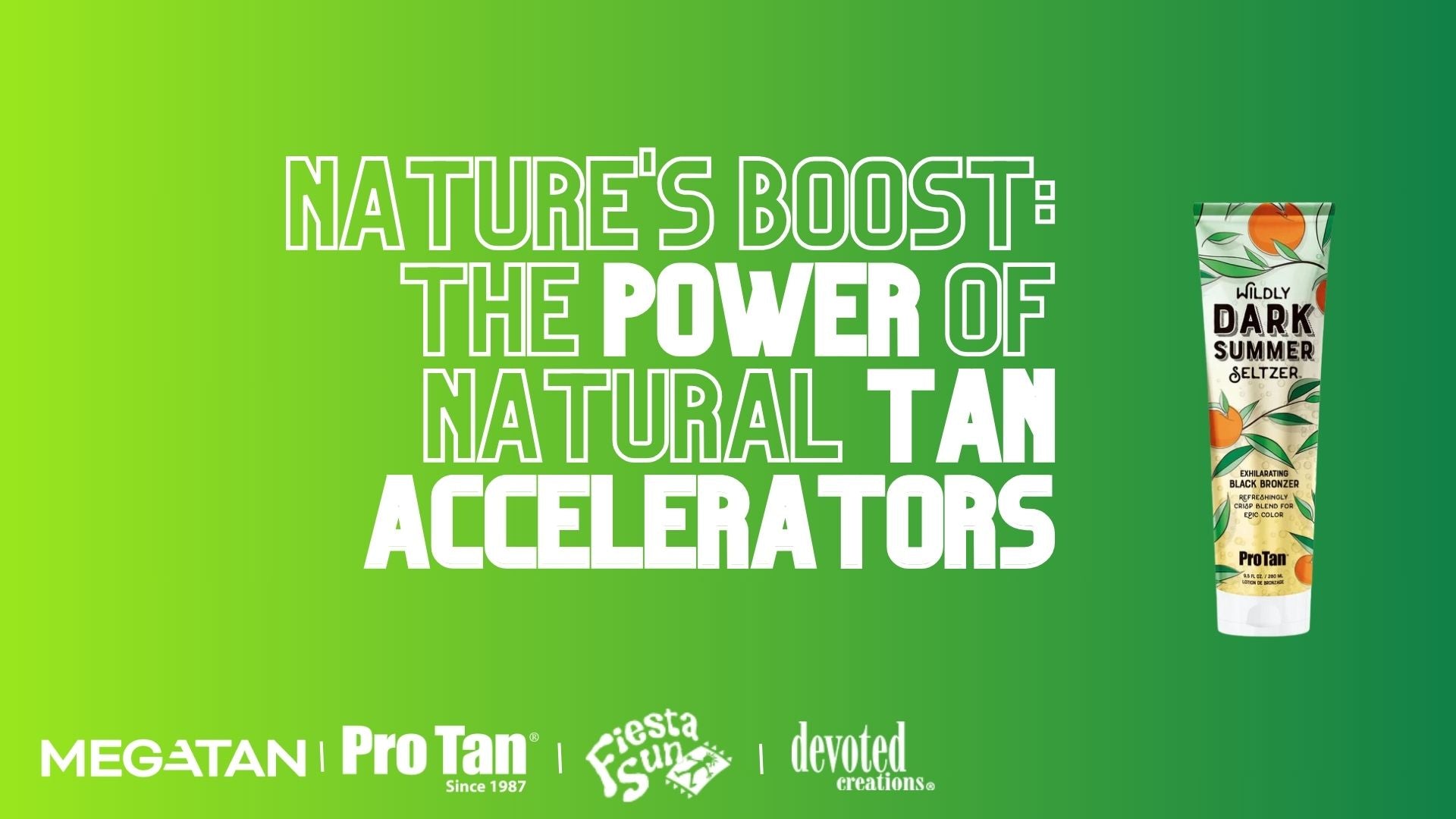 Nature's Boost: The Power of Natural Tan Accelerators