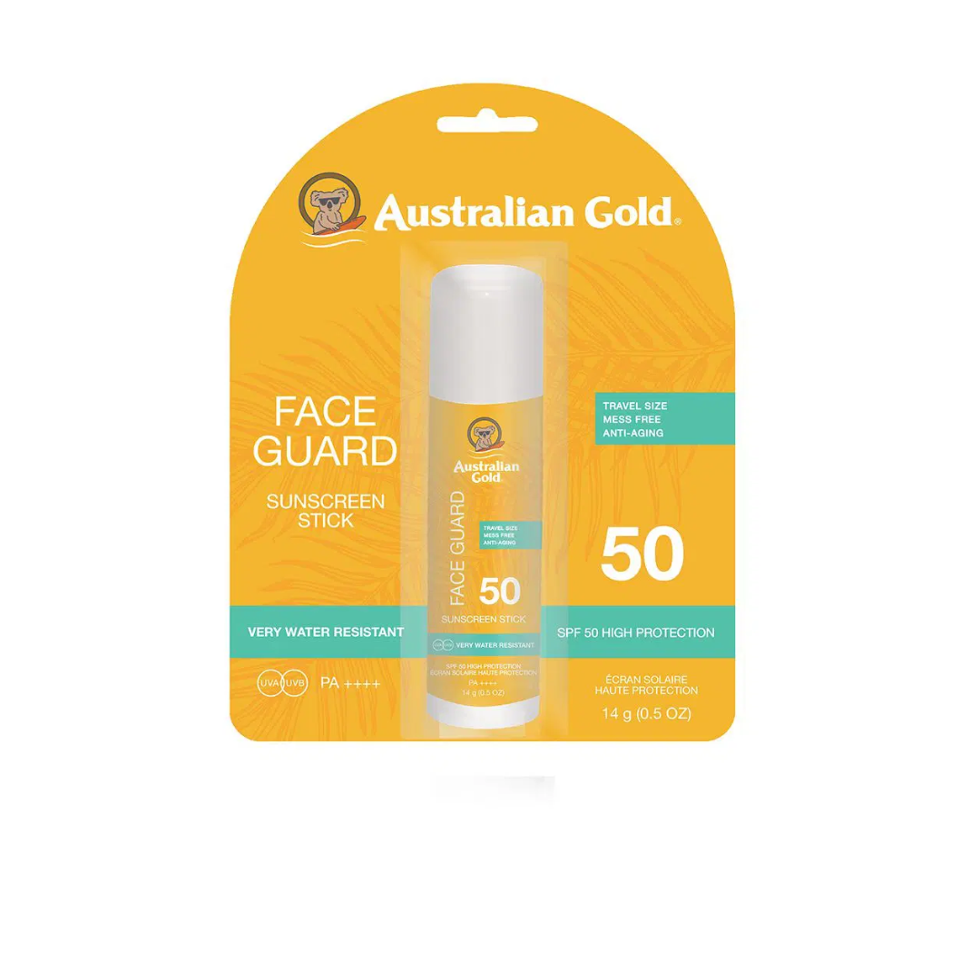 Australian Gold SPF 50 Face Guard Blister 15ml Stick