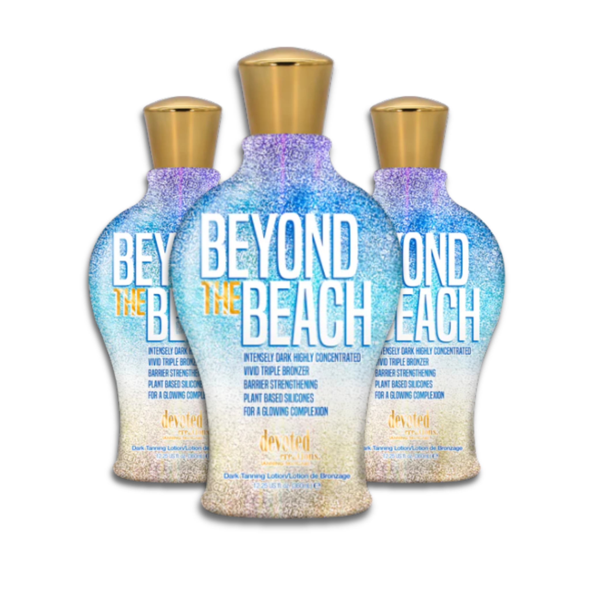 Devoted Creations Beyond the Beach Triple Bronzer Tanning Lotion Discount Packs