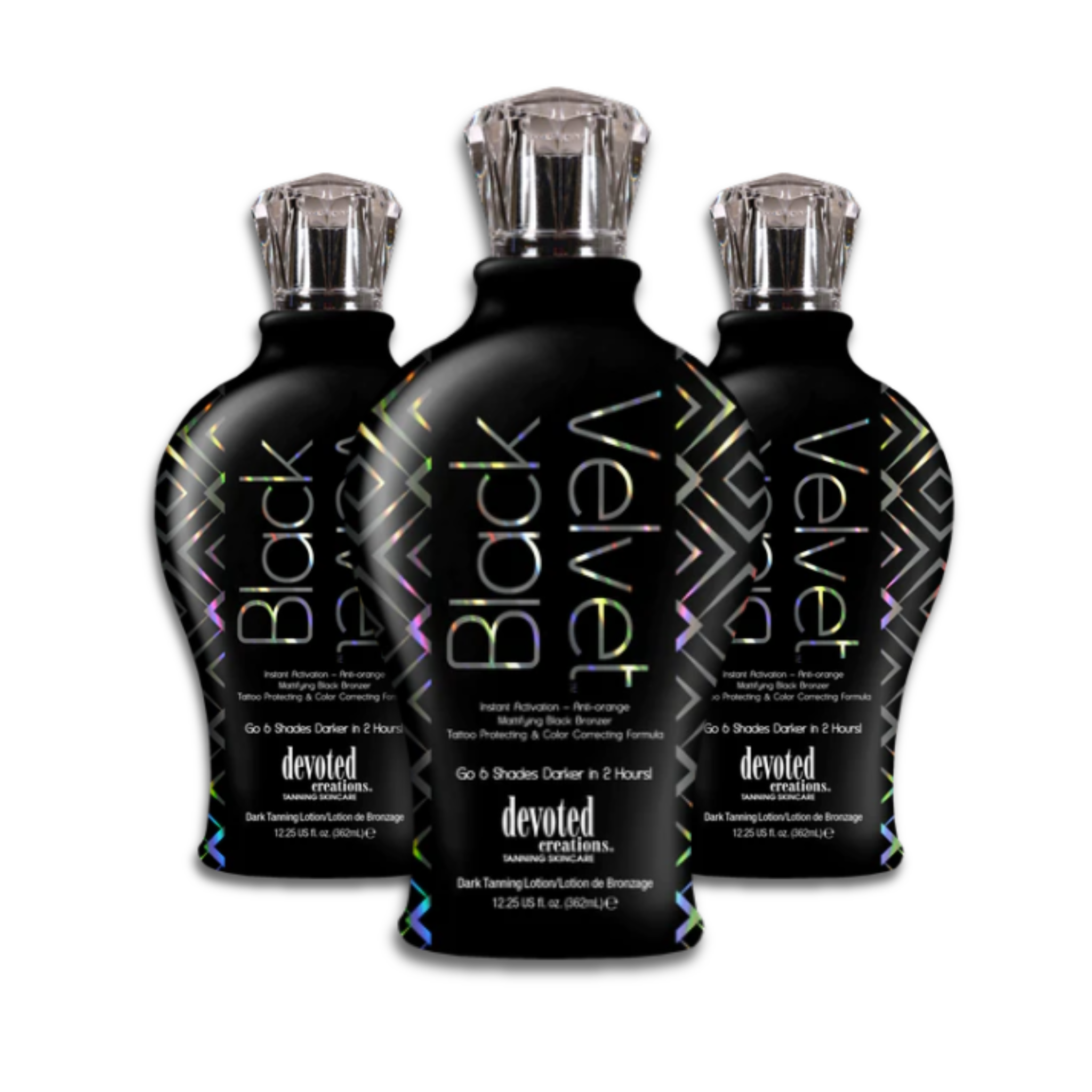 Devoted Creations Black Velvet Tanning Lotion Discount Packs