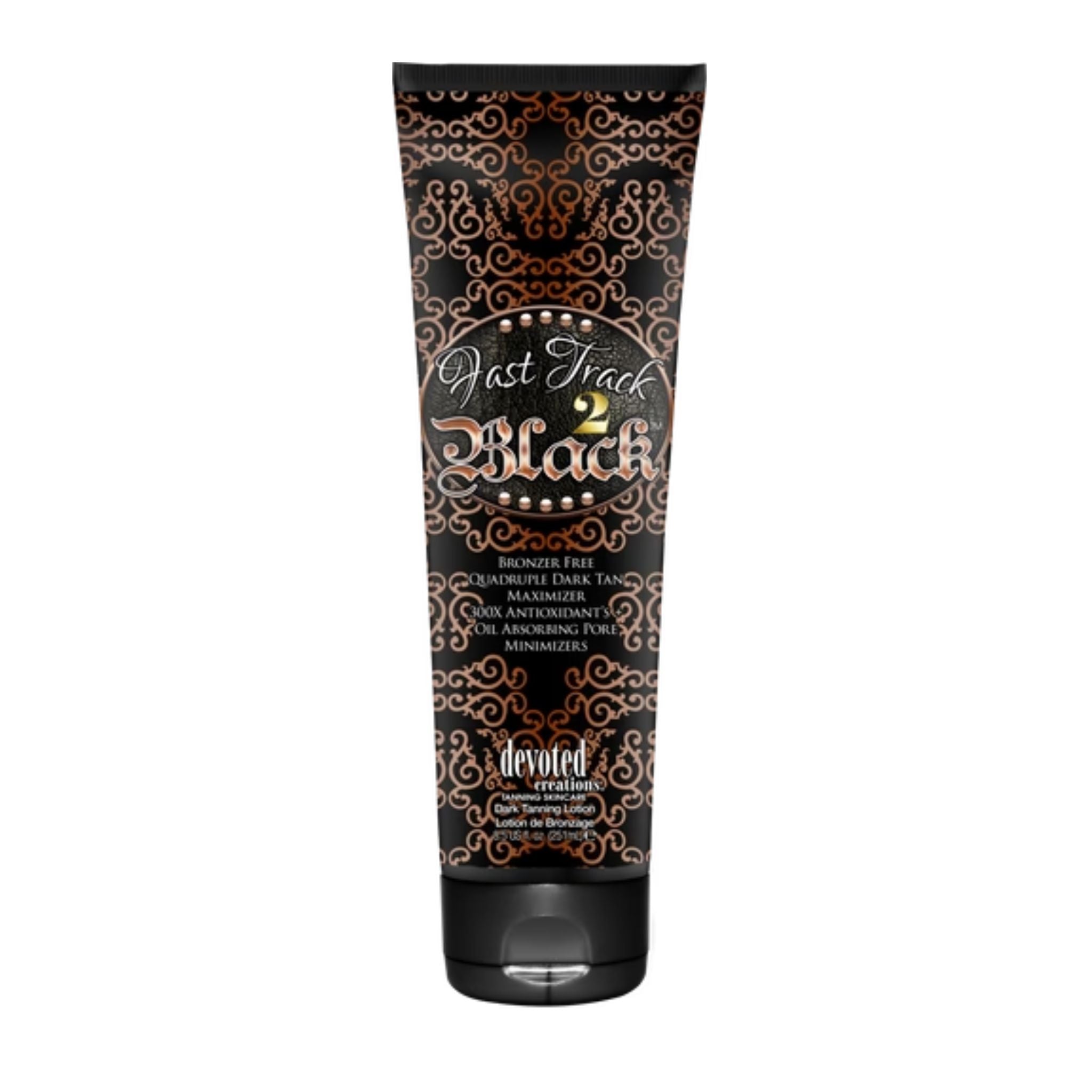 Devoted Creations Fast Track 2 Black Tanning Lotion Tanning Lotion