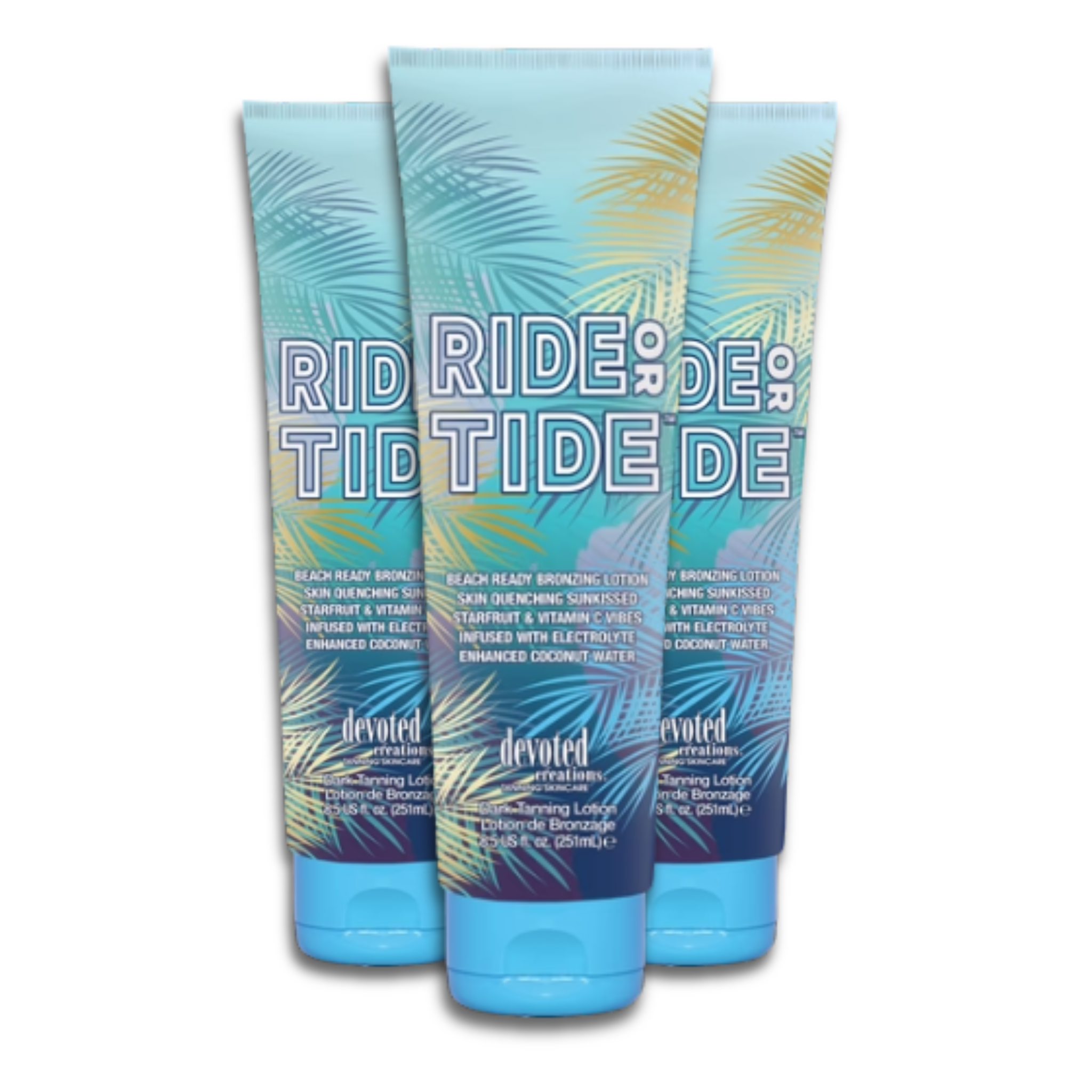 Devoted Creations Ride or Tide Tanning Lotion Discount Packs