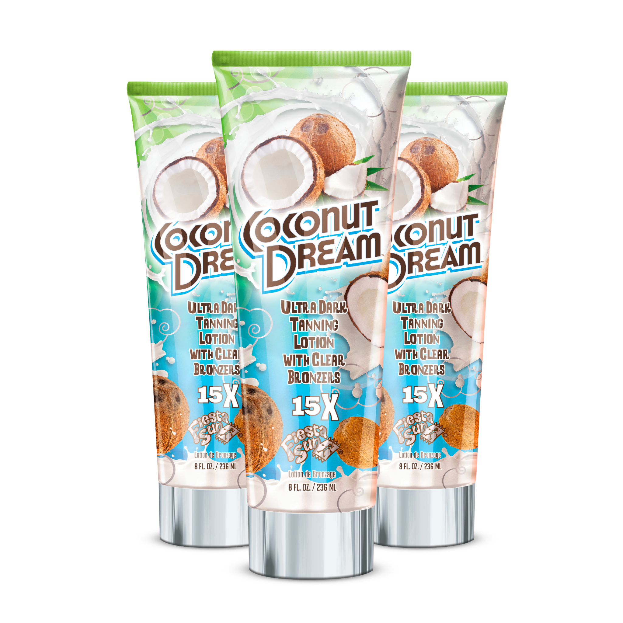 Fiesta Sun Coconut Dream Ultra Dark Tanning Lotion Discount Packs