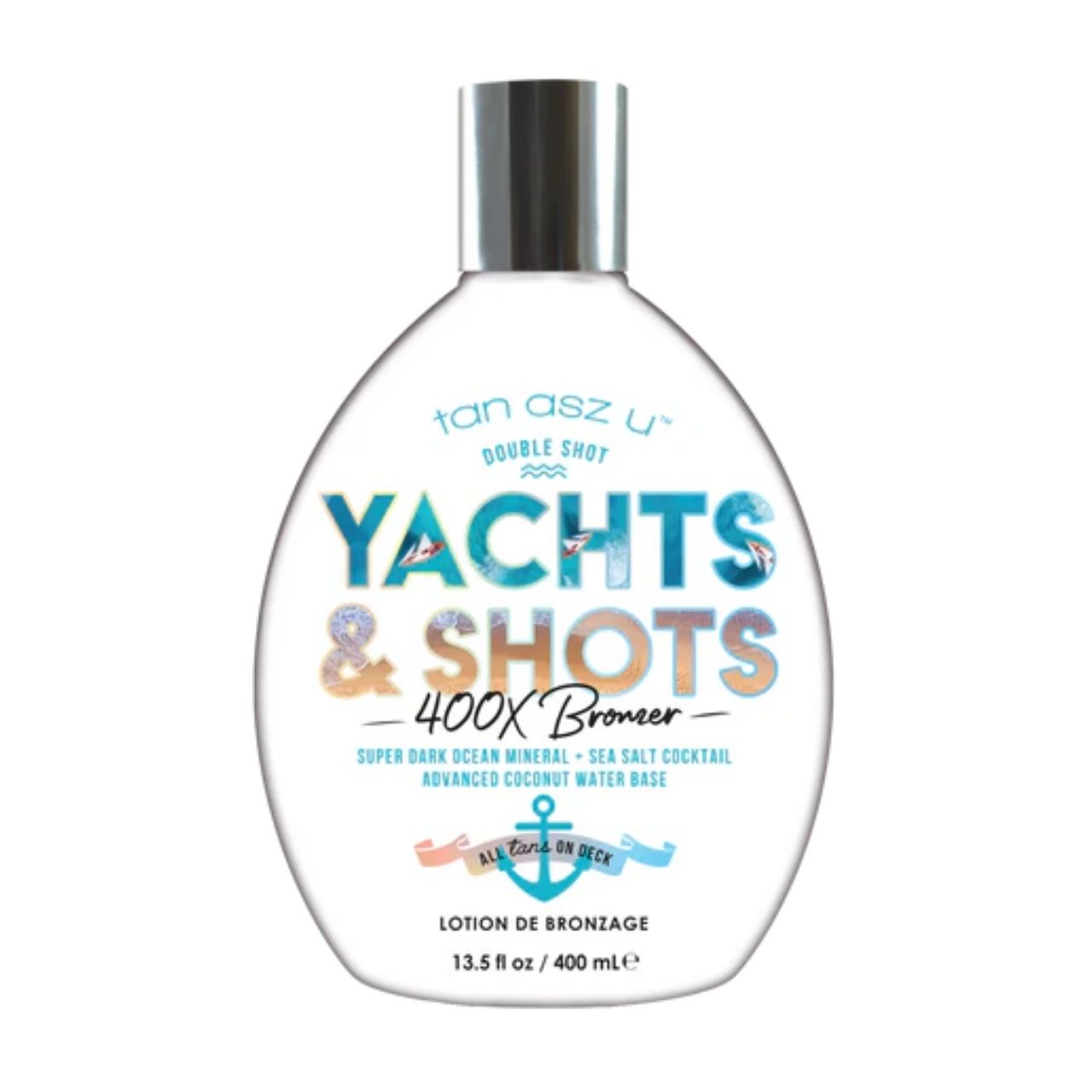 Tan Asz U Yachts & Shots Bottle